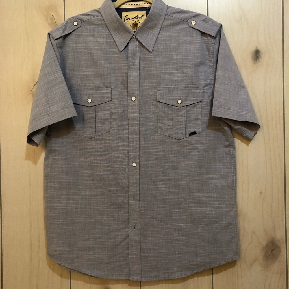 Men’s Half Sleeve Button Down Shirt